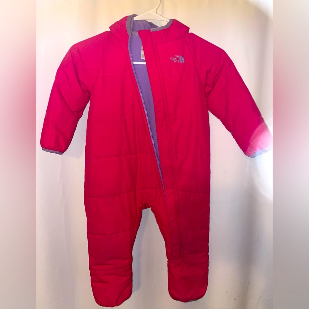 North Face toddler snowsuit size 18-24 months